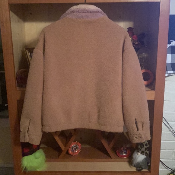 J.O.A. Cropped 3/4 zip sweater size medium - Picture 5 of 5